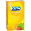 Durex Lubricated Latex Condoms, Tropical Premium, Assorted, 12 ea