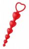 Frisky Sweet Heart Silicone Anal Beads