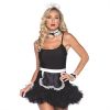 Leg Avenue French Maid Kit Black/ White