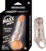 Maxx Men Erection Sleeve, 4.5 Inch, Clear