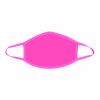One Size Fits Most Womens Pinktricity Black Light Face Mask