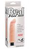 Pipedream Real Feel No. 6 Long 8 Inch Waterproof Vibe, Flesh, Multi Speed
