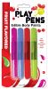 Set Of 4 Colors Play Pens Flavored Edible Body Paints