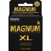 Trojan Magnum Xl, Pack Of 3 Extra Large Condoms