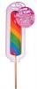 Very Cool & Desirable Hott Products Jumbo Rainbow Penis Pop 6"