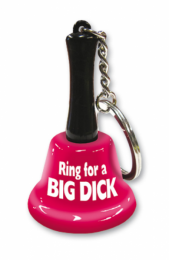 1 Ring For A Big Dick Keychain Bell Bachelorette Gag Gift Adult Novelty Elephant