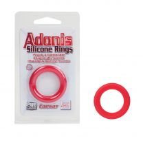 Adonis Silicone Rings Ceasar Red Classic Cock Rings
