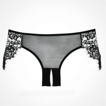 Adore Lavish & Lace Panty One Size Black