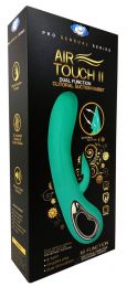 Air Touch II Teal Dual Function Clitoral Suction Vibrator