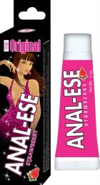 Anal Ese Ease Eaze Strawberry Flavored Desensitizing Numbing Lube Sex Lubricant