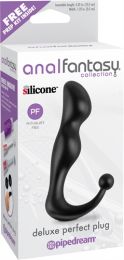 Anal Fantasy Collection Deluxe Perfect Plug With Tapered Tip & Stimulating Bulbs