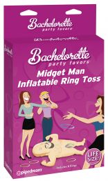 Bachelorette Party Favors Midget Man Inflatable Ring Toss