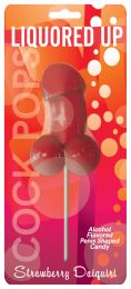 Bachelorette Party Supplies Cock Pop Strawberry Daiquiri Flavor Lollipop Wedding