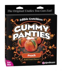 Bachelorette Party Supplies Edible Crotchless Gummy Panties Peach Wedding Bride