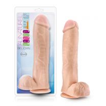 Big John 11.5 inches Dual Density Dong with Suction Cup Beige