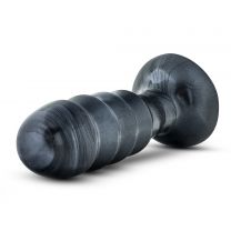 Blush Novelties Jet Bruiser Butt Plug, 7.5 Inch, Carbon Metallic Black