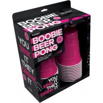 Boobie Beer Pong With Cups & Balls Drinking Game