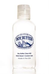 Boy Butter Clear Concentrated Water Based Personal Sex Lube Lubricant 4oz