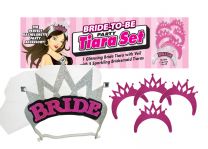 Bride To Be Bride Tiara Set Bachelorette Party Themed Decoration Girls Night Out
