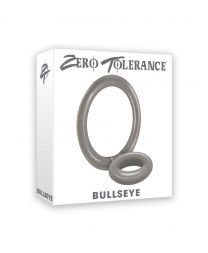 Bullseye Cock Ring Double Loop Ring Smoke