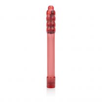 Calexotics Slender Sensations Red Ribbed Tip Pleasure Wand Multispeed Waterproof