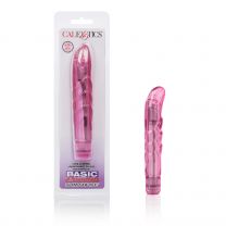 California Exotic Novelties Basic Essentials Slim Softie Vibrator, Pink, 1 ea