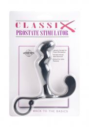 Classix 4" Prostate Stimulator Butt Plug Toy in Black