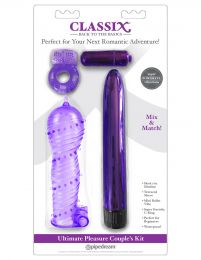 Classix Ultimate Pleasure Couples Kit - Purple