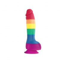 Colours Pride Edition 6 Inch Dong With Suction Cup