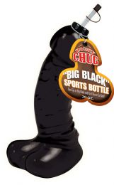 Dicky Chug Big Black 20 Ounce Sports Bottle Funny Gift Hen Party Discreet P&p