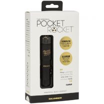 Doc Johnson Original Pocket Rocket Limited Edition, Black, 1 ea