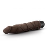 Dr. Skin Cock Vibe 1 Realistic Personal Massager 9 Inch Chocolate