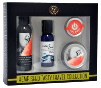 Earthly Body Hemp Seed Tasty Travel Collection, Watermelon