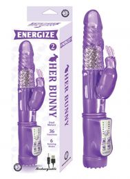 Energize Her Bunny 2 Rechargeable Purple