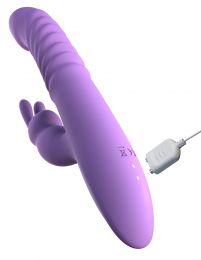 Fantasy For Her Her Thrusting Silicone Rabbit Massager