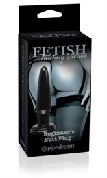 Fetish Fantasy Limited 4.25" Beginner's Butt Plug With Tapered Tip And Wide Base