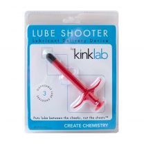 Get It Between The Cheeks And Not On The Sheets With This Red Lube Shooter