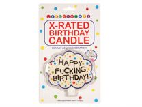 Happy fucking birthday candle