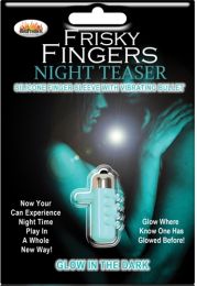 Hott Products Frisky Fingers Glow In The Dark Vibrators