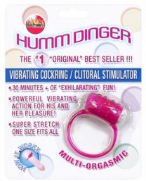 Hott Products Humm Dinger Penis Ring Clit Stim Purp Games