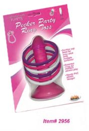 Hott Products Pink Pecker Party Ring Toss Games