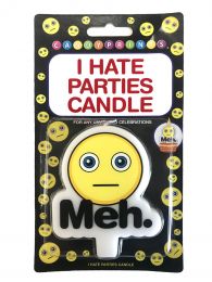 I Hate Parties Candle Meh.