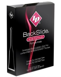 Id Backslide 4 Anal Insert Tubes Personal Lube Discreet Fast Post Hypoallergenic