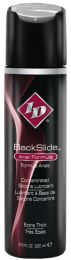 Id Backslide Silicone Anal Formula Personal Lubricant Size 8.5oz