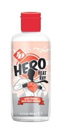 Id Hero Hot Ray Slippery 4.4 Oz Water Based Personal Lubricant Glycerin Free