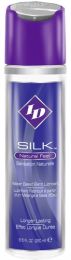 ID Silk Water Based Lubricant For Long Lasting & Natural Play In 8.5 floz Bottle
