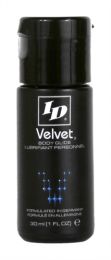 Id Velvet Superior Silicone Anal Vaginal Sex Lube Lubricant 1oz / 30ml