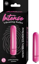 Intense Classic Vibrating Bullet With Pu Coating, 3.25 Inch, Strawberry Pink
