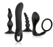 Intro To Prostate Kit For Men With 4 Silicone Toys