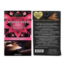 Kama Sutra Honey Dust Kissable Body Powder Strawberry Dream 1oz Tickle W/feather